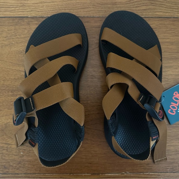 Chaco Men's Banded Z/Cloud Sandals | Size 8 | Cognac Black | NWT - Picture 2 of 4